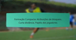 Formação Compacta: Atribuições de bloqueio, Curta distância, Papéis dos jogadores